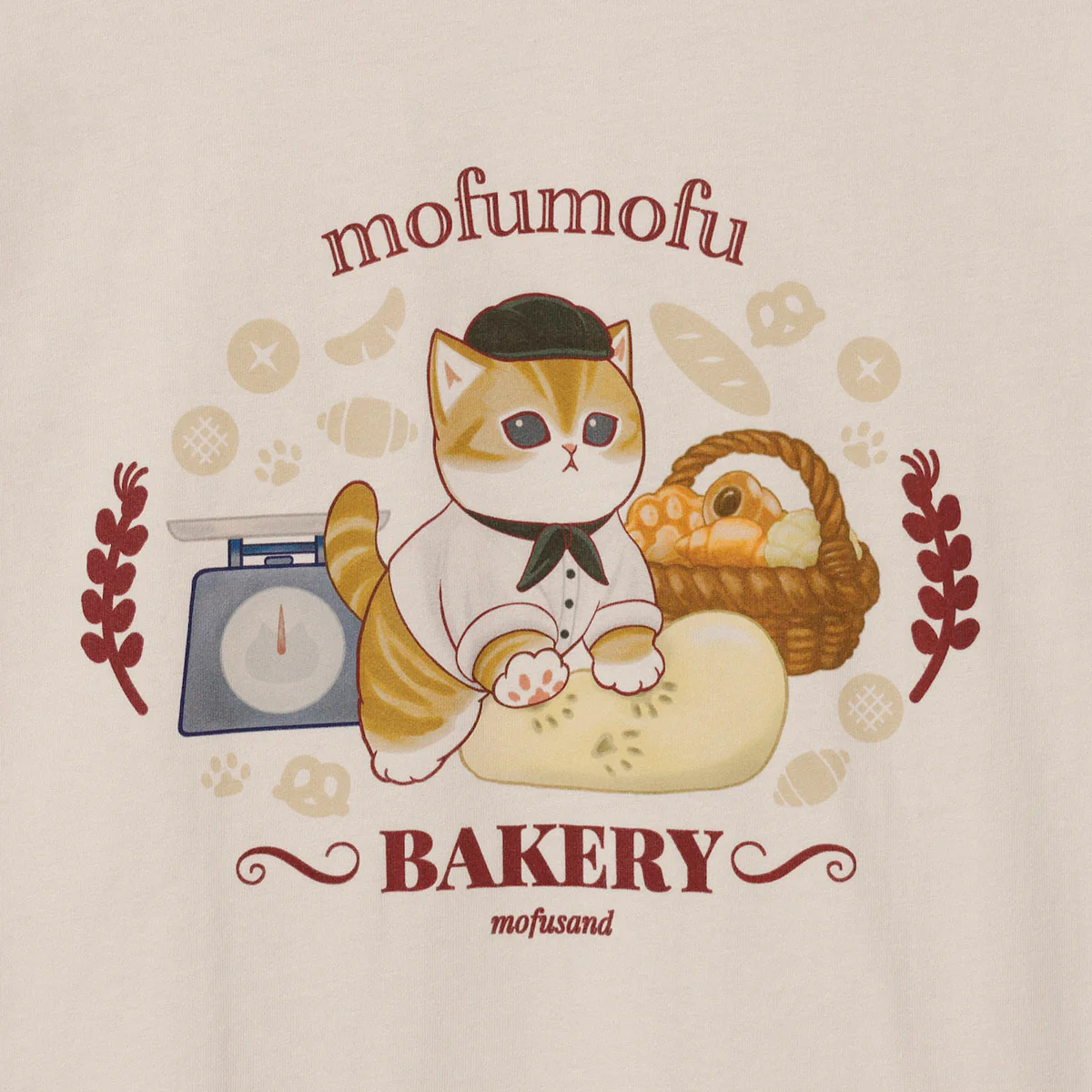 【訂貨】Mofusand mofumofu Bakery - Tshirt