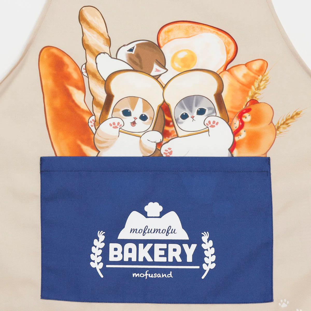 【訂貨】Mofusand mofumofu Bakery - 圍裙