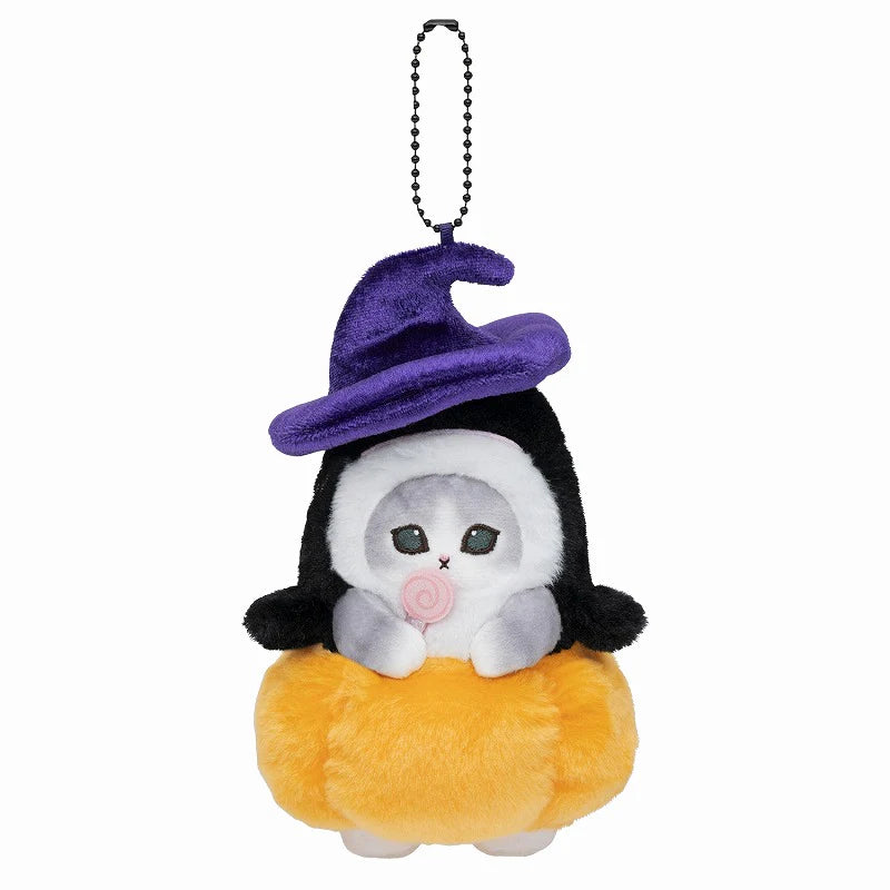 Mofusand Trick or Treat Halloween Pumpkin Plush Chain 