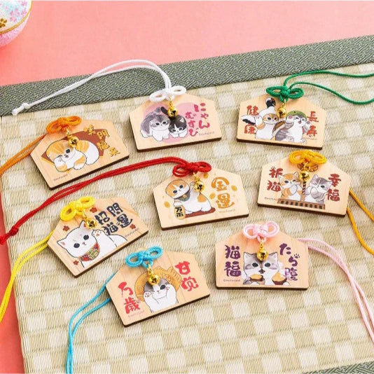 【訂貨】Mofusand 迷你繪馬掛飾盲盒（隨機抽)