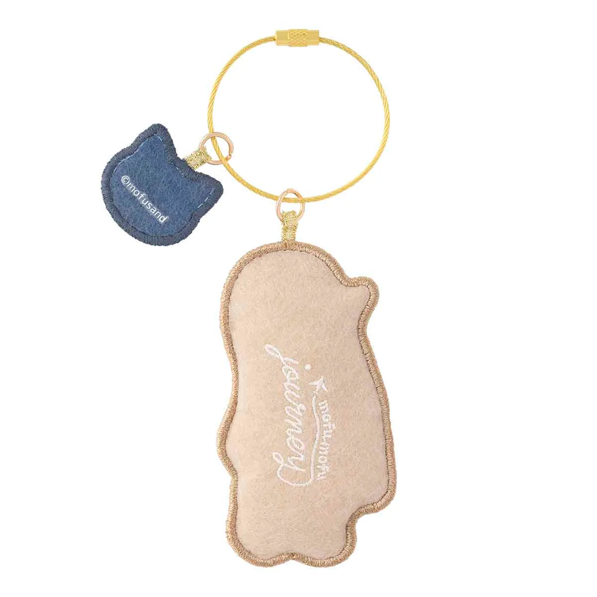 Mofusand 環遊世界系列 - 刺繡鑰匙扣