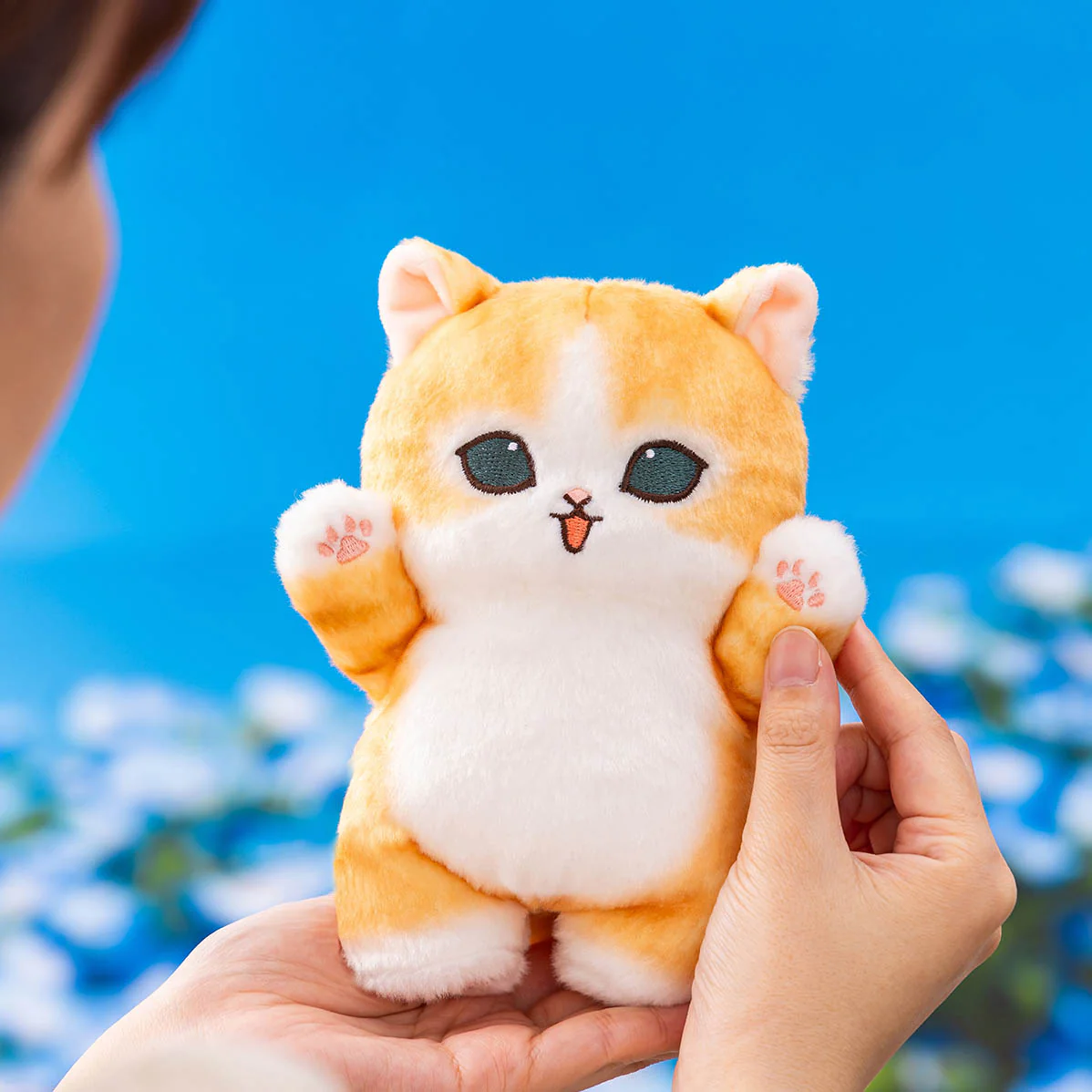 【訂貨】Mofusand 探頭站姿貓玩偶 公仔 - 兩色可選