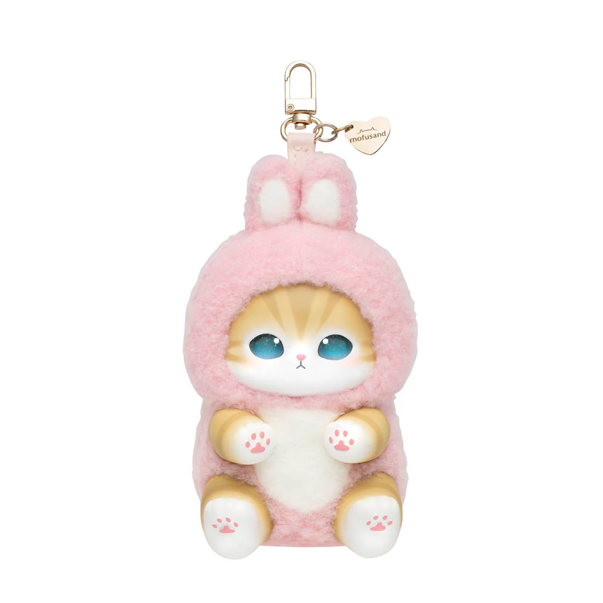 Order】Mofusand Kiramekko Fluffy Kittens Mascot Keychain
