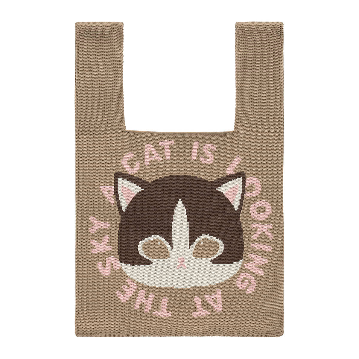 【訂貨】Mofusand 針織手挽袋（揹帶可另配）