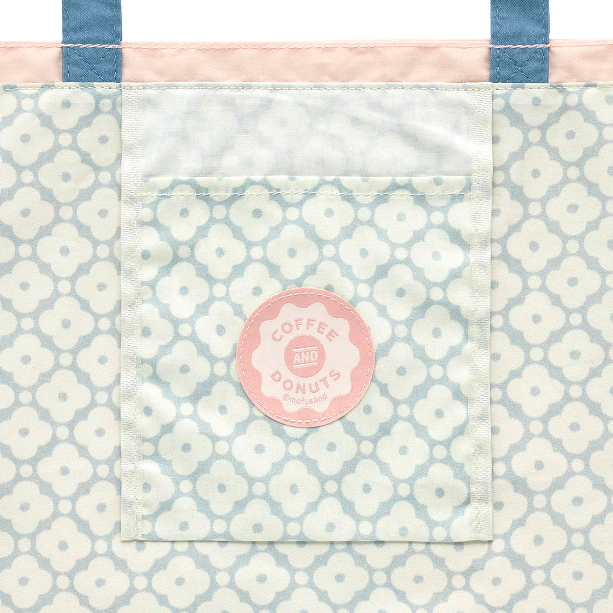 【訂貨】Mofusand COFFEE AND DONUTS Flat Tote Bag 手提袋（粉紅）