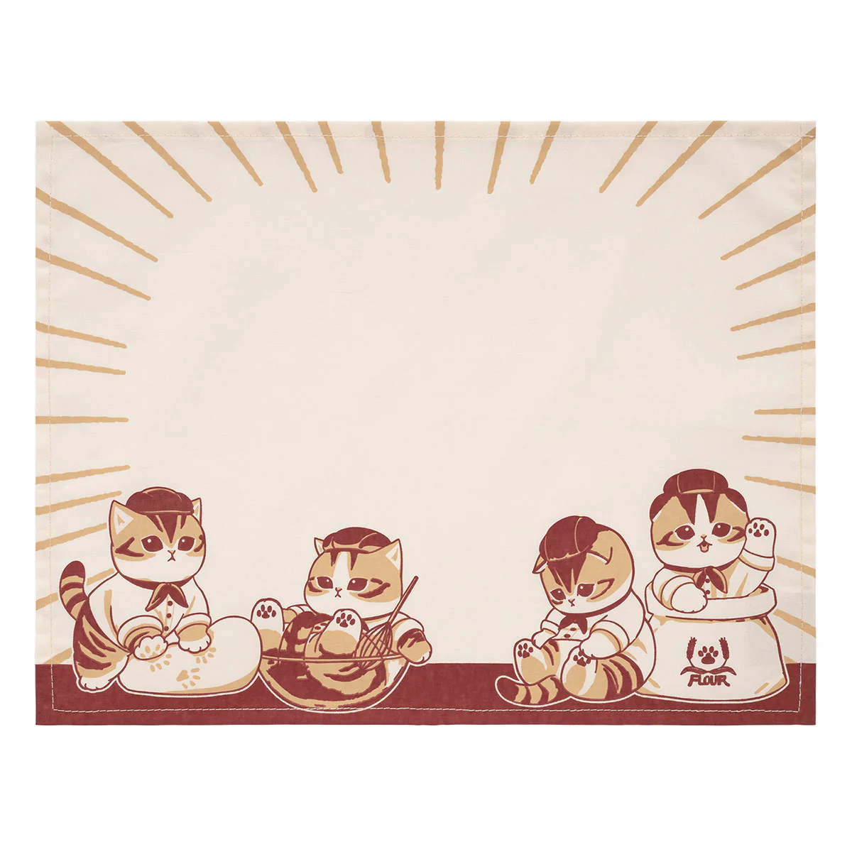 【訂貨】Mofusand mofumofu Bakery - 午餐墊