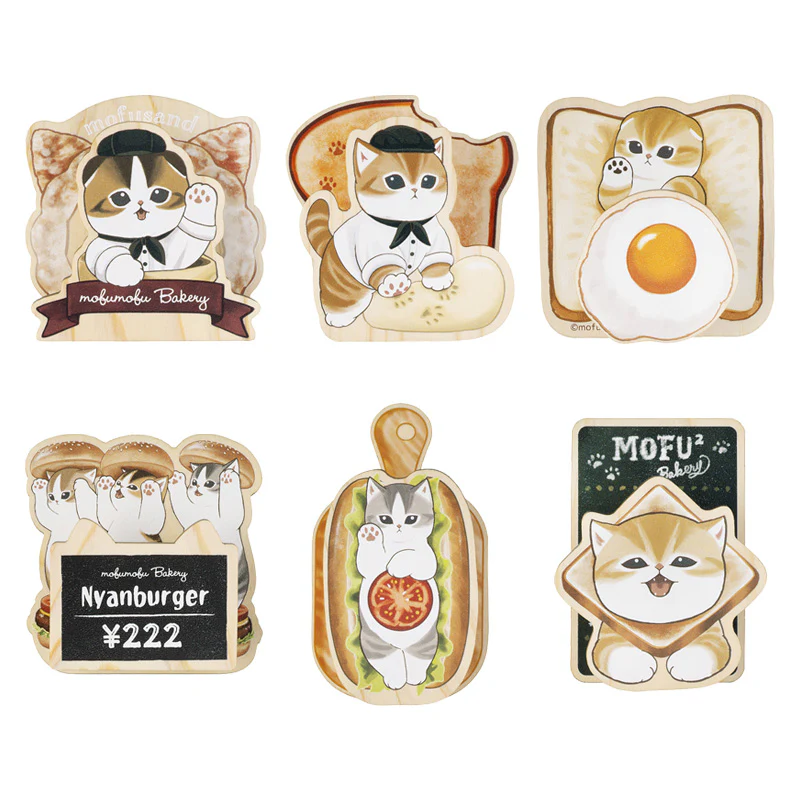 【訂貨】Mofusand mofumofu Bakery 麵包貓小木夾（隨機抽)