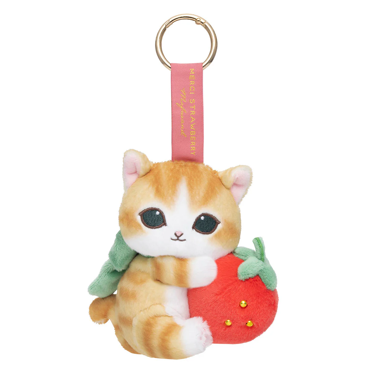 【訂貨】Mofusand MERCI STRAWBERRY 草莓系列 公仔掛飾 
