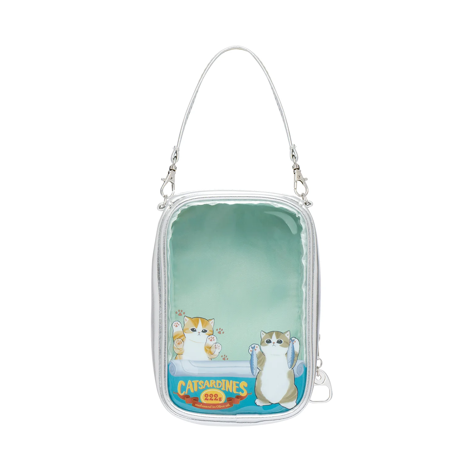 Mofusand Meow Meow MART Transparent Doll Display Bag - Canned