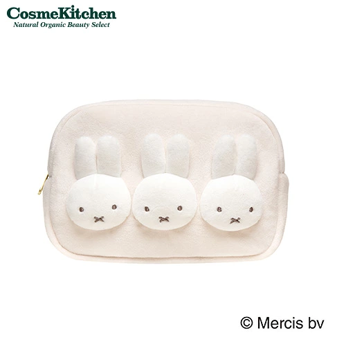 [Order] Miffy x Cosme Kitchen Triple Face Pouch