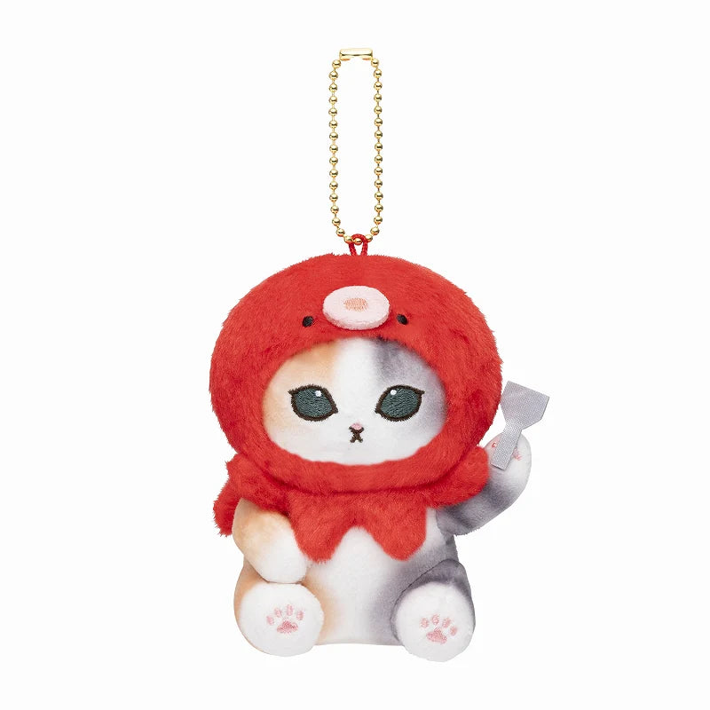 Mofusand Octopus Figurine Keychain