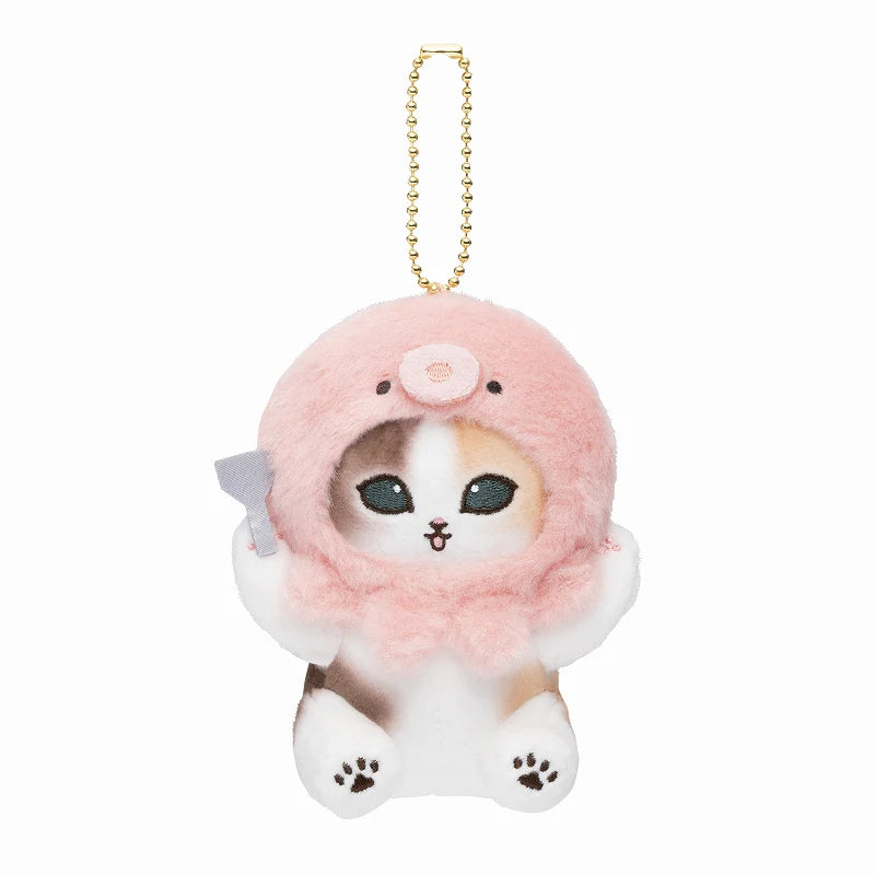 Mofusand Octopus Figurine Keychain