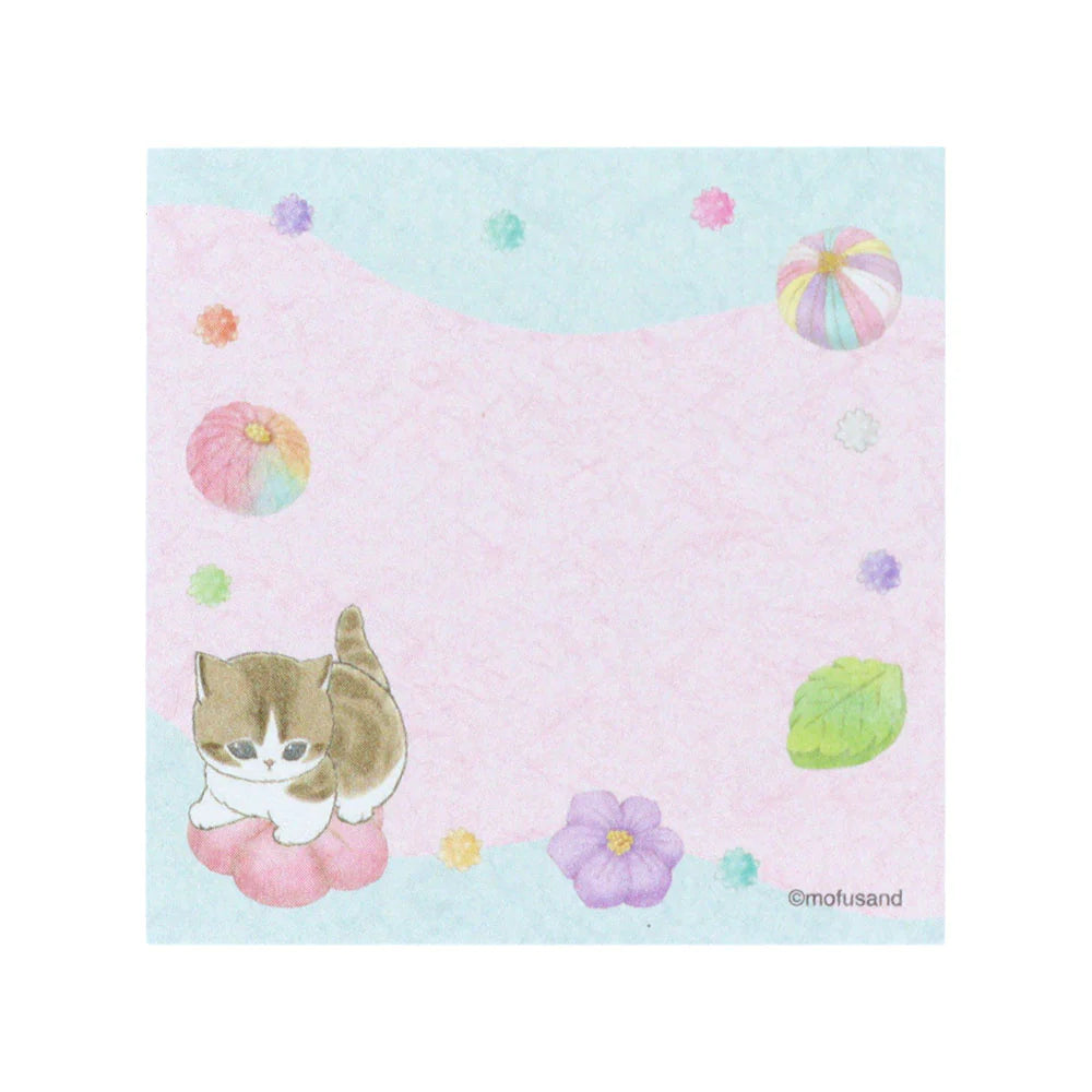 Mofusand 盒裝便條紙 - 和菓子