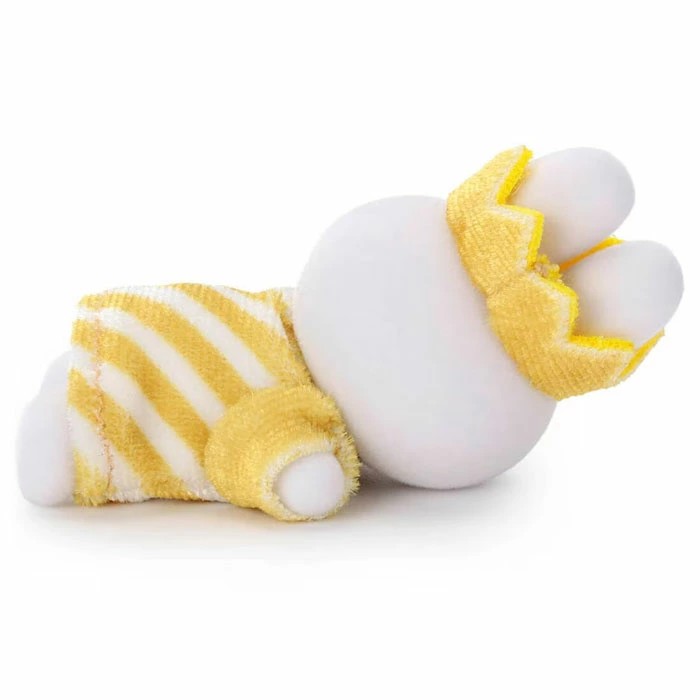 【訂貨】MIFFY Suya Suya Sleeping Friend Flocky Mascot 睡覺公仔擺設 - Miffy70th Gold & Black
