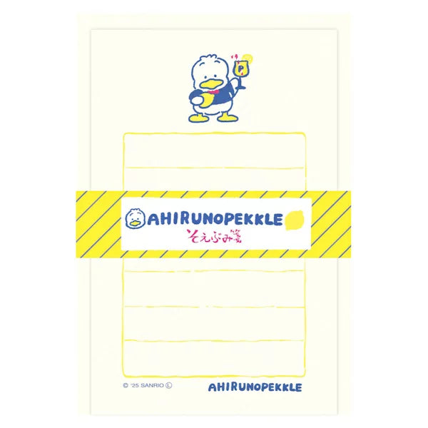 古川紙工 Sanrio Fruit Market 文具系列 - 迷你信紙套裝 Pekkle