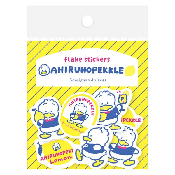 古川紙工 Sanrio Fruit Market 文具系列 - 貼紙包 Flake Stickers - Pekkle