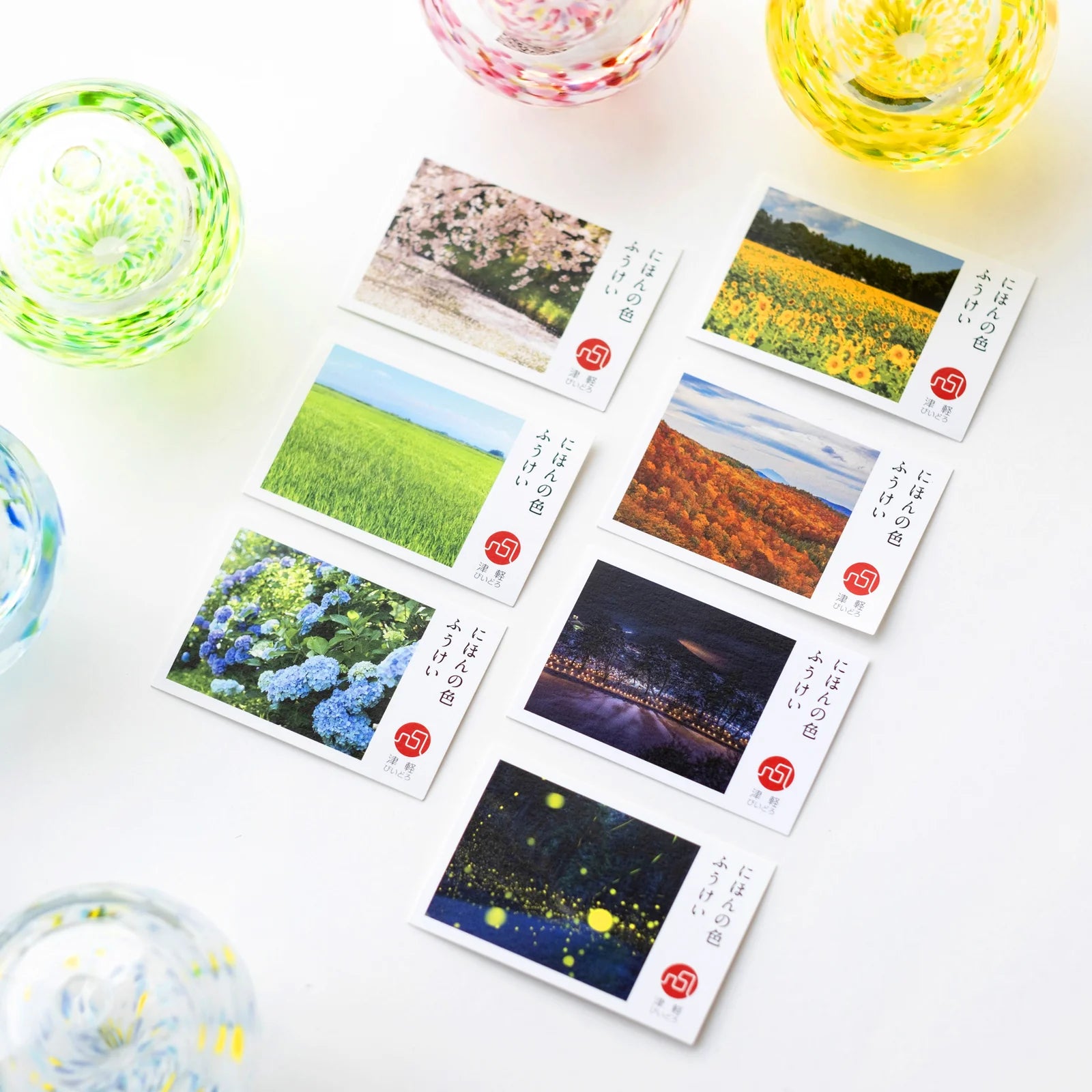 【訂貨】日本津輕玻璃 手作玻璃花瓶 一輪插