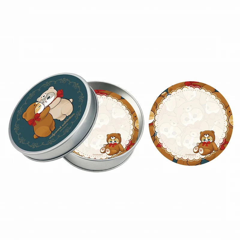 Mofusand 展限定 紅茶風圓罐便條 Memo