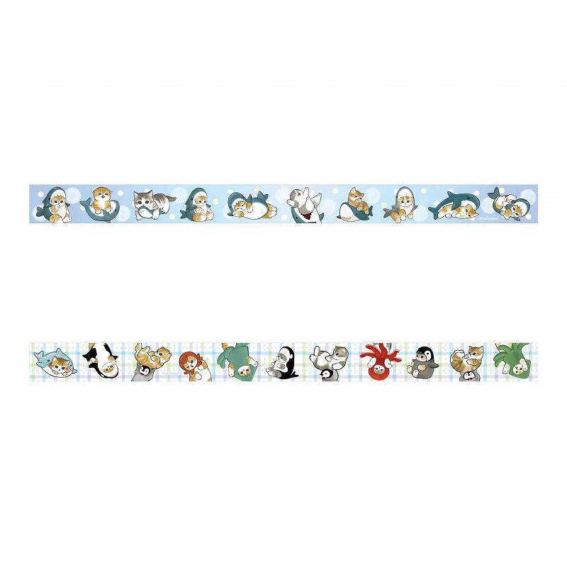 Mofusand 透明紙膠帶套裝