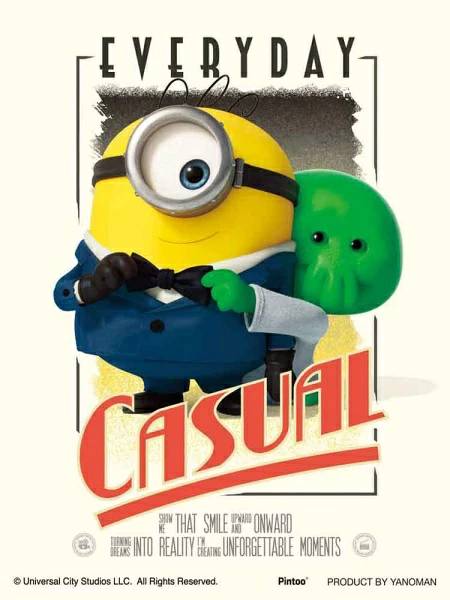 【訂貨】Minions 迷你兵團 小小兵 超迷你透明拼圖 砌圖 150pcs - Everyday Casual