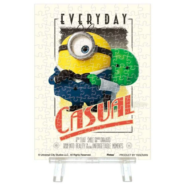 【訂貨】Minions 迷你兵團 小小兵 超迷你透明拼圖 砌圖 150pcs - Everyday Casual