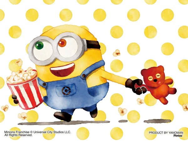 【預訂｜8月】Minions 迷你兵團 小小兵 超迷你透明拼圖 砌圖 150pcs - Popcorn