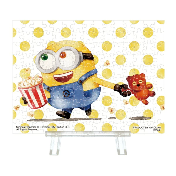 【預訂｜8月】Minions 迷你兵團 小小兵 超迷你透明拼圖 砌圖 150pcs - Popcorn