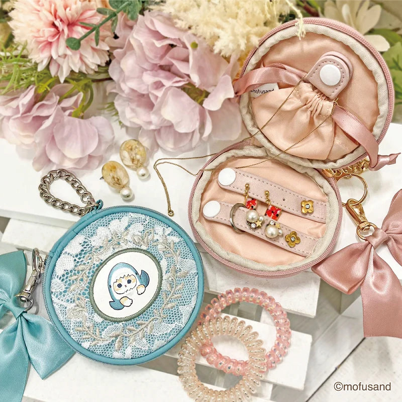 Mofusand 刺繡蕾絲系列 - 飾物收納包 