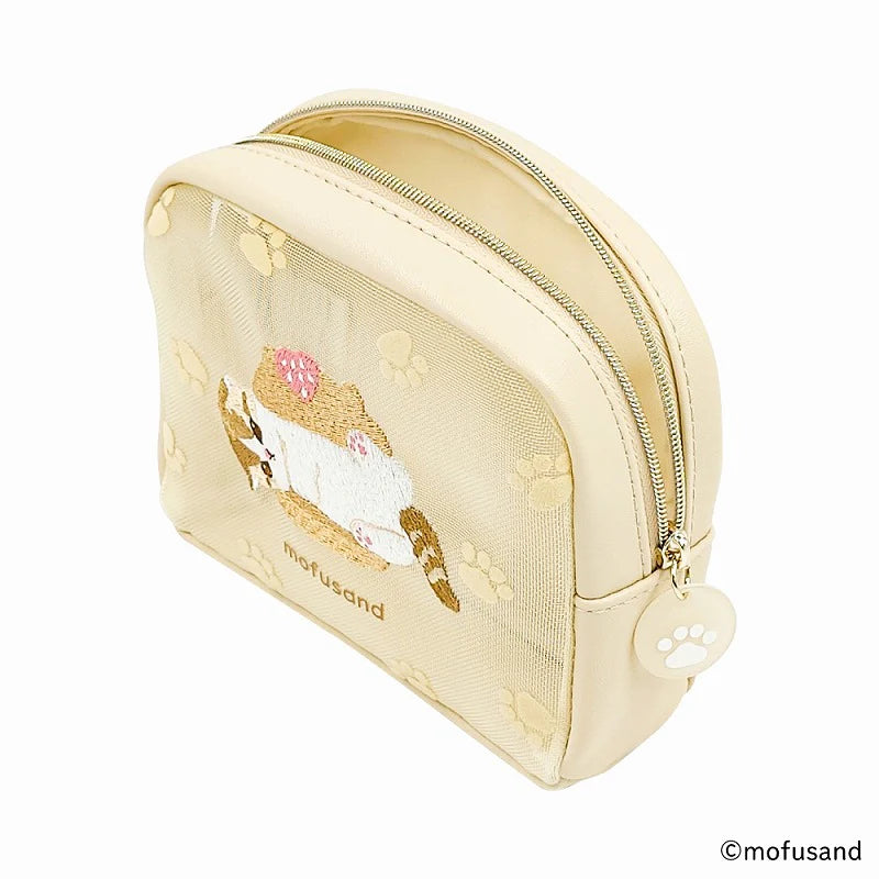 Mofusand 刺繡系列 - 化妝袋 / 方形收納包