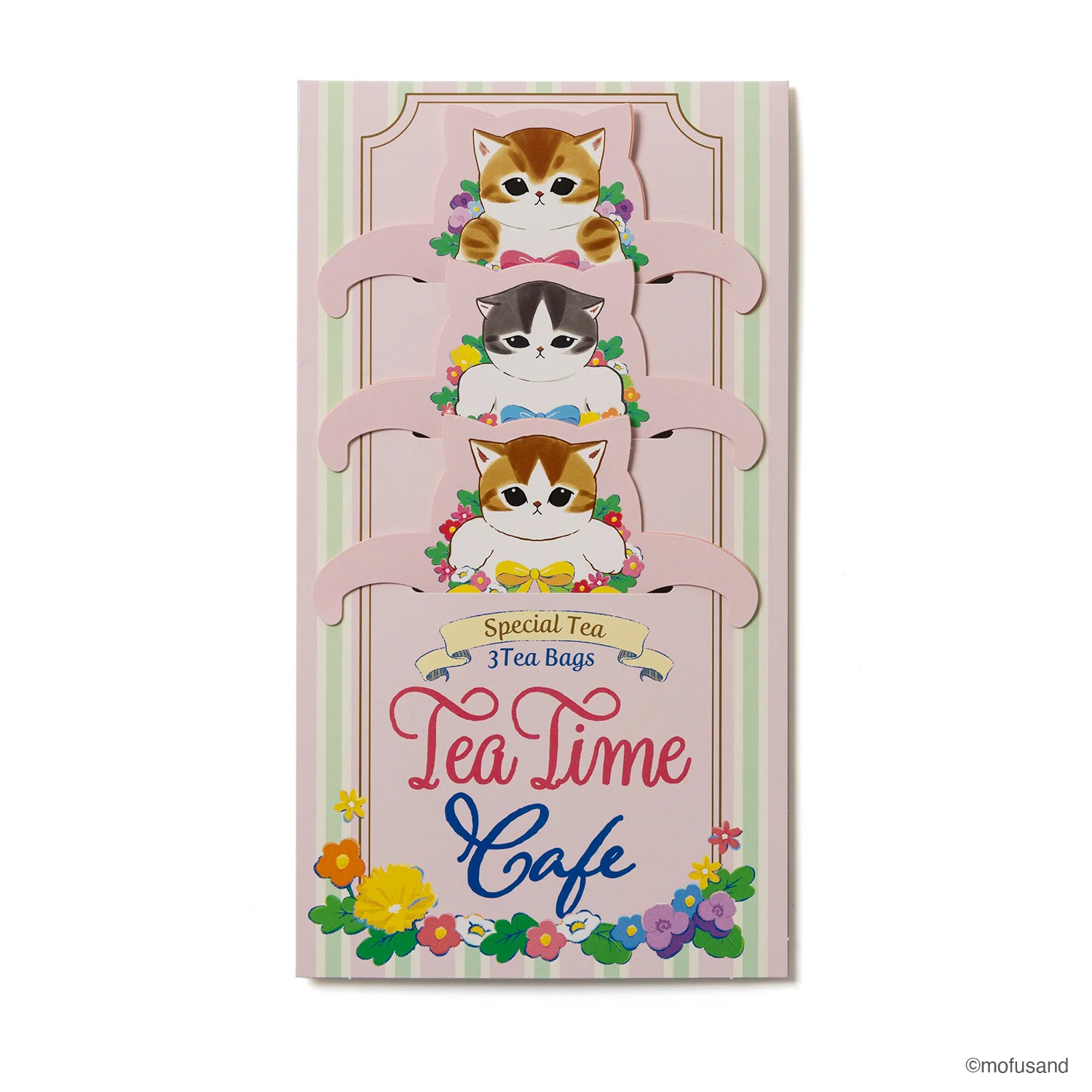 【訂貨】Mofusand Tea Time Cafe 掛杯茶包 3pcs
