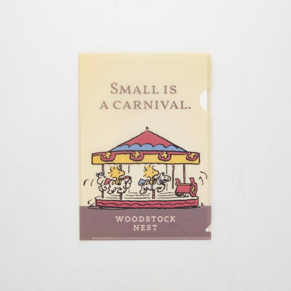 【預訂】Woodstock Nest A5 Clear File