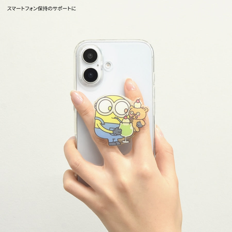 Minions Bob & Tim Pocopoco 伸縮手機支架
