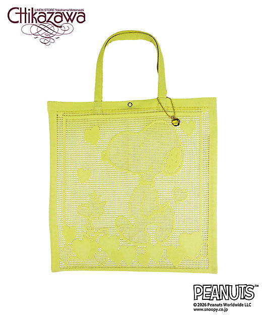 【預訂 | 8月】Snoopy in Ginza 銀座展 2026 - Snoopy & Woodstock 近沢蕾絲店 手提袋