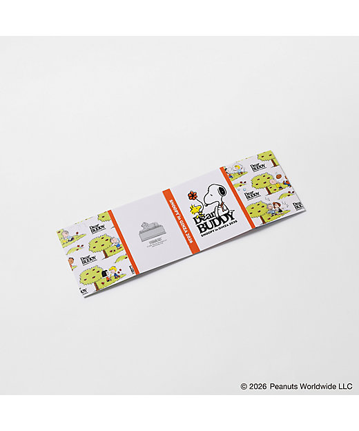 【預訂｜8月】Snoopy in Ginza 銀座展 2026 DEAR BUDDY 系列 - 便條紙 Memo Book