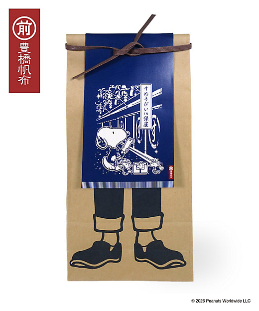 【預訂｜8月】Snoopy in Ginza 銀座展 2026 和風番頭系列 - 帆前掛