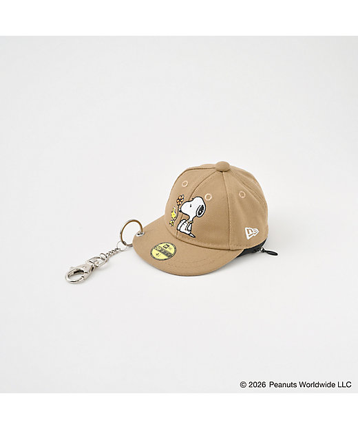 【預訂｜8月】Snoopy in Ginza 銀座展 2026 - New Era 環保袋 連帽型收納包掛飾