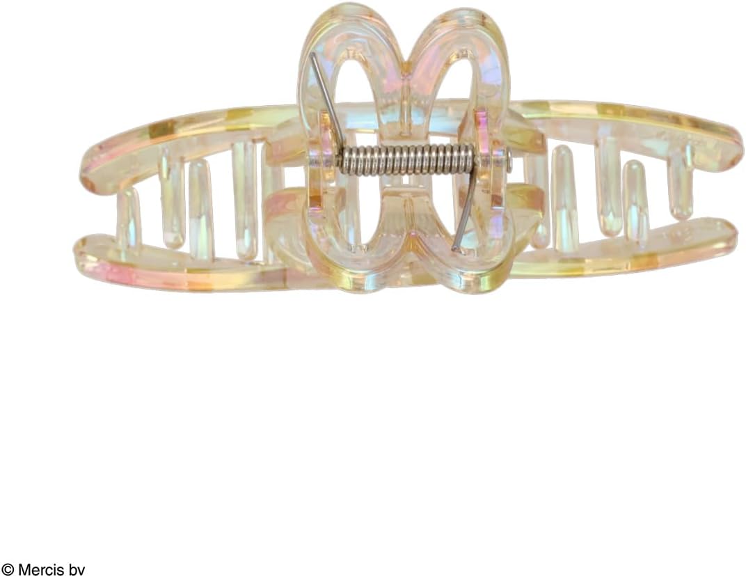 Miffy Hair Accessory Series -Twist Clips, Large Claw Clip - Gold
