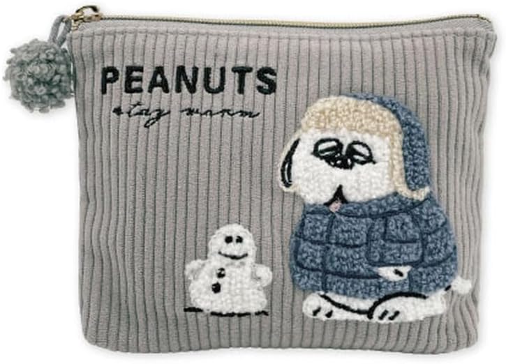 【訂貨】Snoopy 史努比 秋冬羽絨服系列 - 紙巾袋 收納包 化妝袋