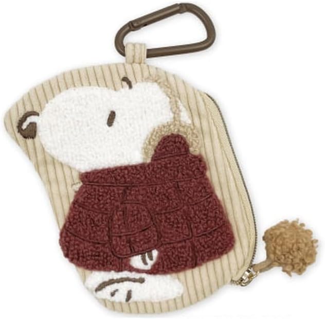 【訂貨】Snoopy 史努比 秋冬羽絨服系列 - 小收納袋 連登山扣