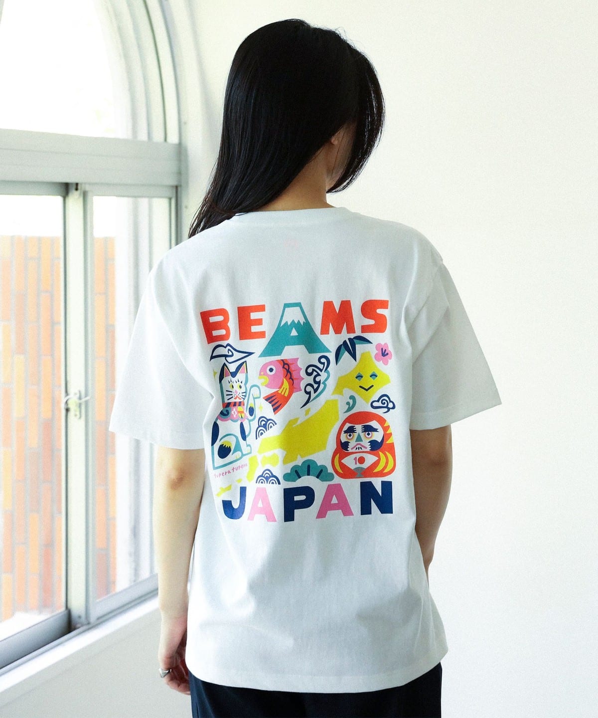 【訂貨】tupera tupera x BEAMS JAPAN 10週年 緣起物 Tshirt