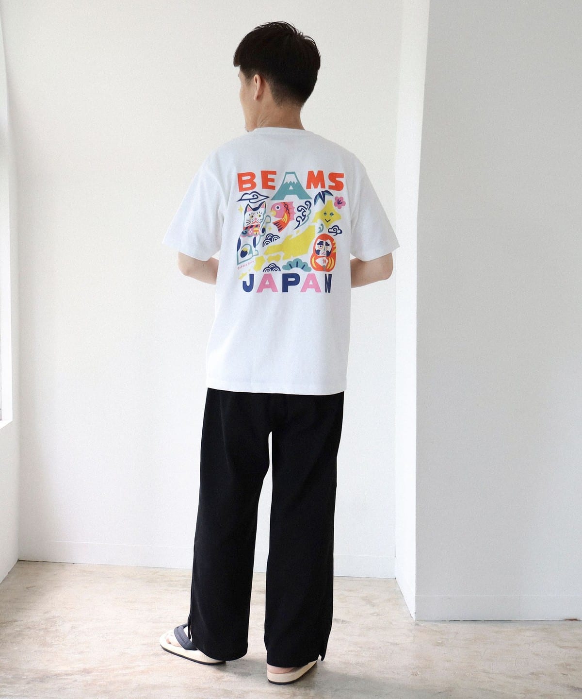 【訂貨】tupera tupera x BEAMS JAPAN 10週年 緣起物 Tshirt