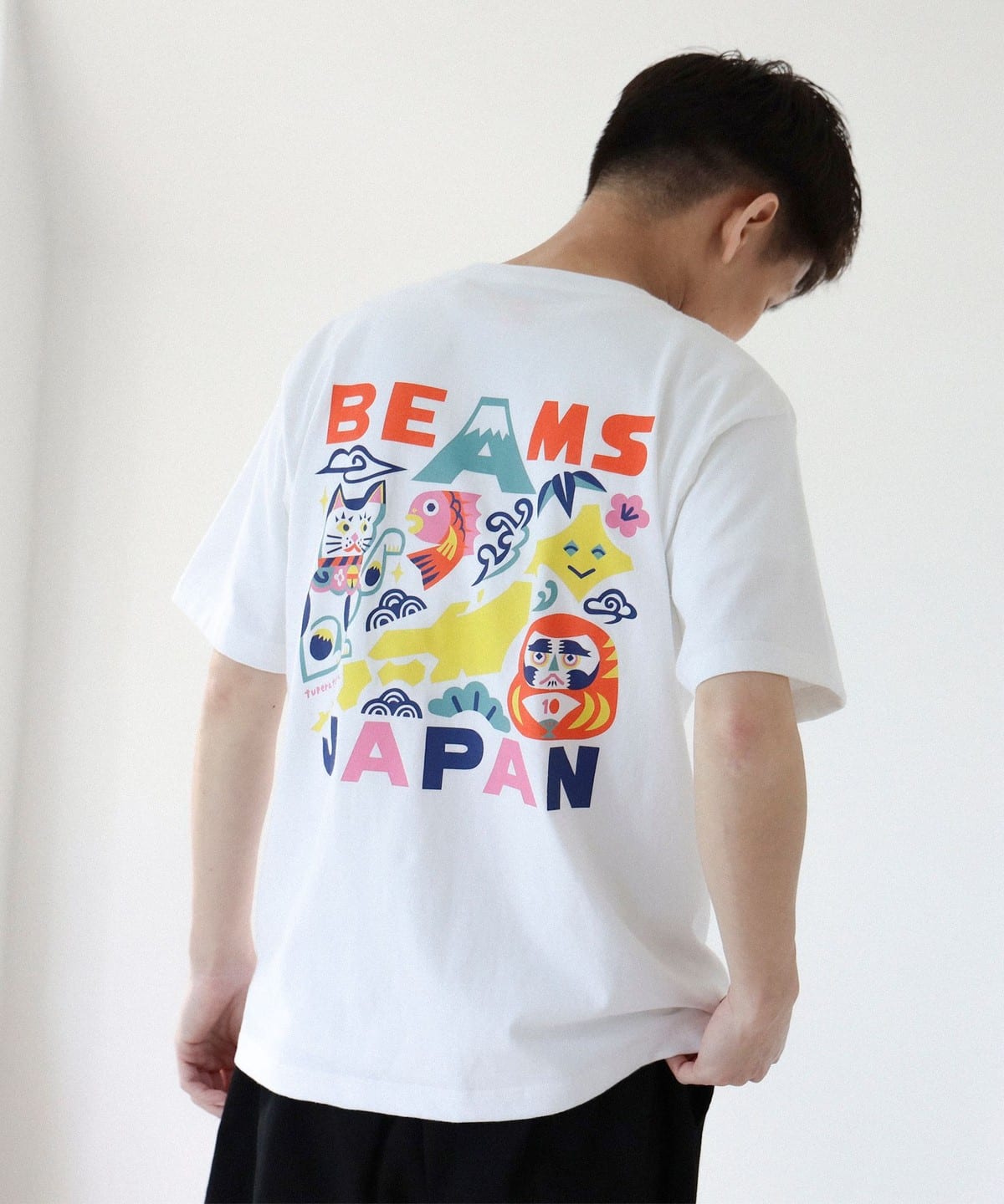 【訂貨】tupera tupera x BEAMS JAPAN 10週年 緣起物 Tshirt