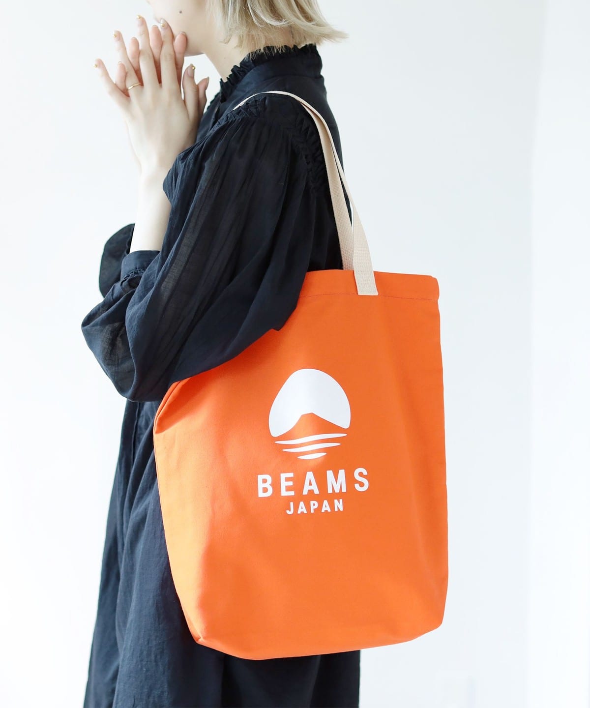 【訂貨】BEAMS JAPAN evergreen works 富士山 Logo Tote Bag 