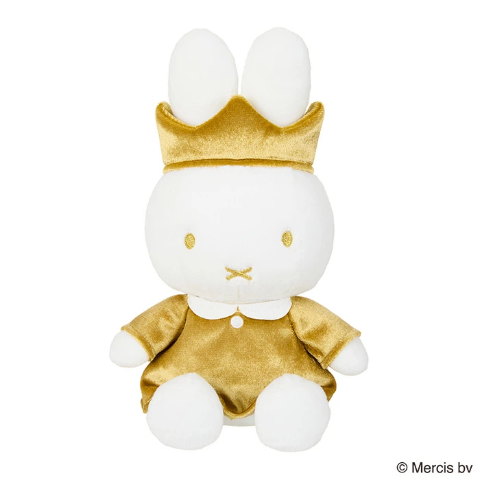 【訂貨】Miffy 70 週年紀念公仔 / 掛飾（Gold & Black）