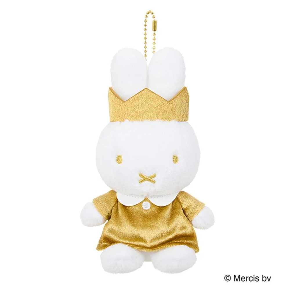 【訂貨】Miffy 70 週年紀念公仔 / 掛飾（Gold & Black）