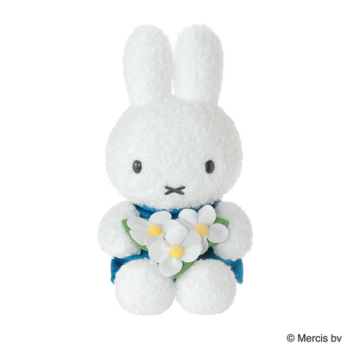 【訂貨】Miffy's Garden 公仔 藍色 小花