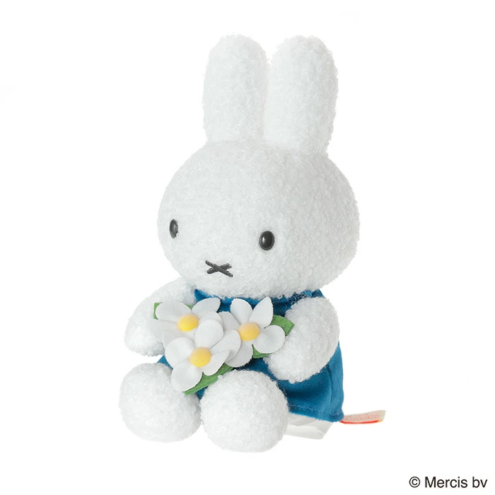 【訂貨】Miffy's Garden 公仔 藍色 小花