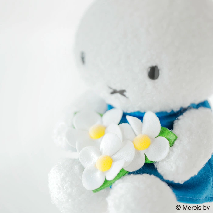 【訂貨】Miffy's Garden 公仔 藍色 小花