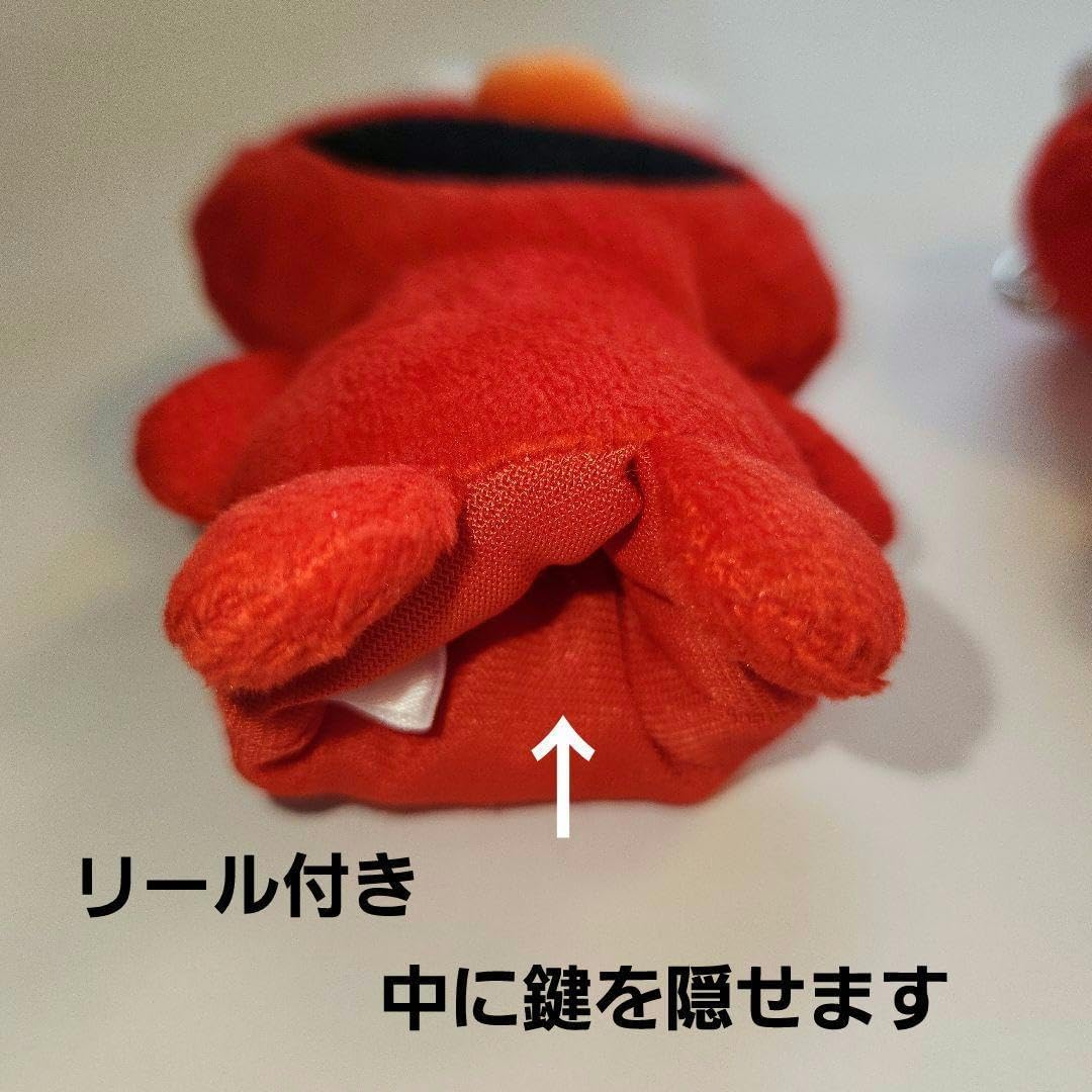 Sesame Street Elmo 伸縮繩鑰匙套