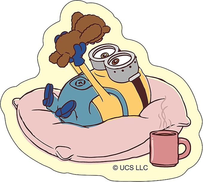 【訂貨】Minions 懶洋洋貼紙套裝 5枚 